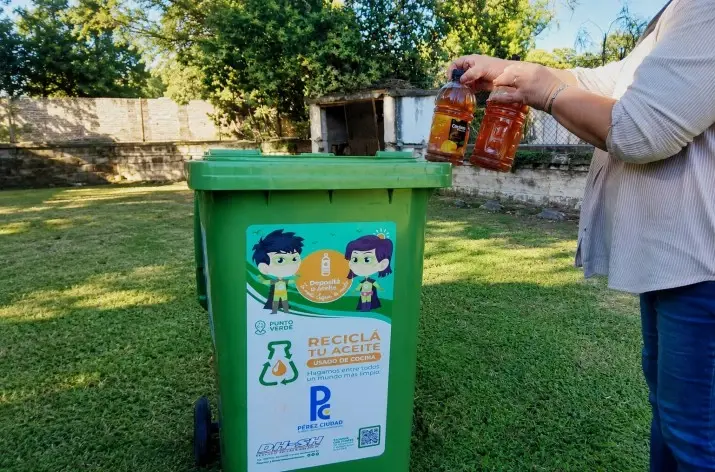 La empresa DH-SH dio un paso decisivo en 2017 al lanzar la campaña "Reciclá tu Aceite".